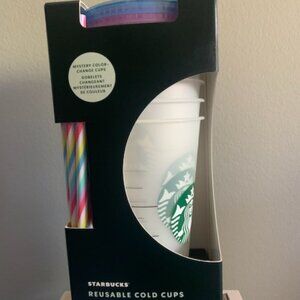 Starbucks Mystery Color Changing Cups-Set of 5